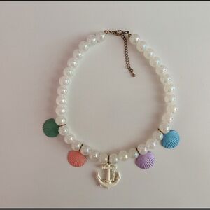 Mermaid Bead Heart Necklace